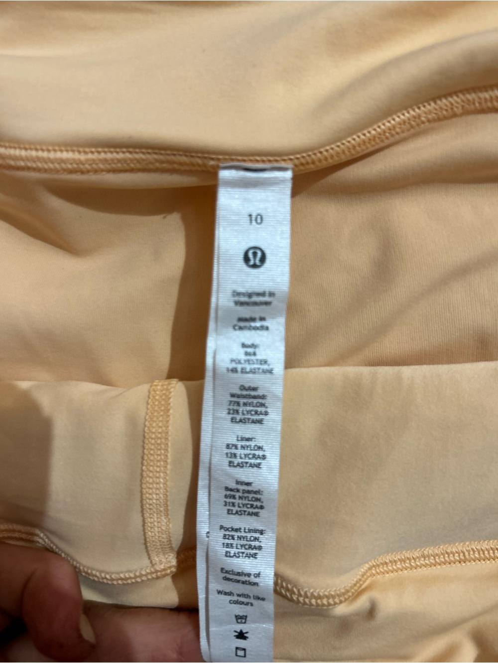 NWOT Lululemon Varsity High-Rise Pleated Tennis Skirt Rock Melon - Picture 5 of 6
